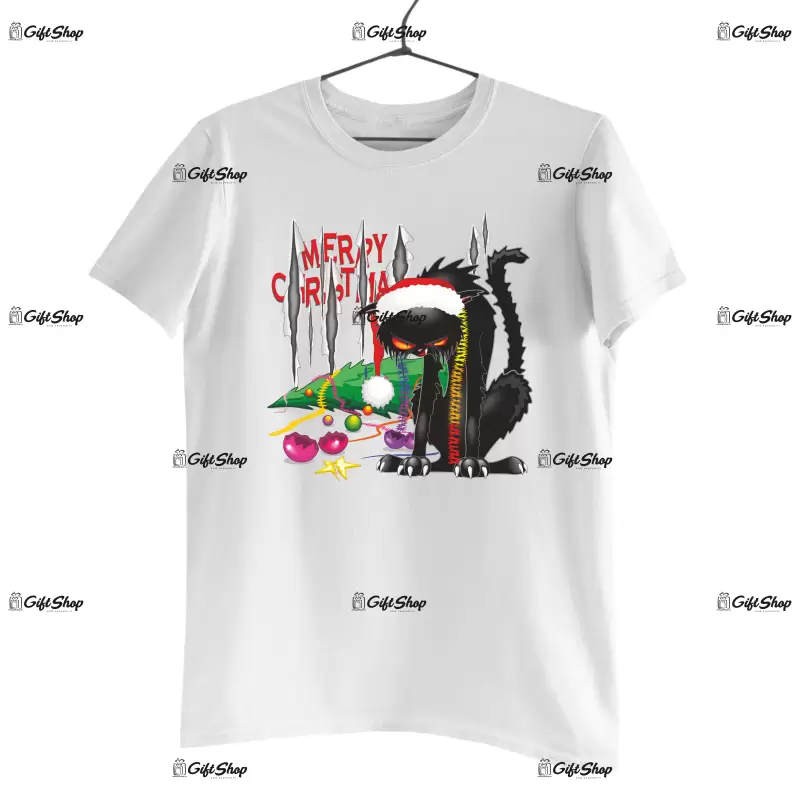 Merry christmas, tricou cu mesaj.