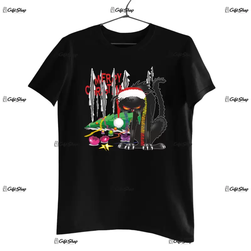 Merry christmas, tricou cu mesaj.