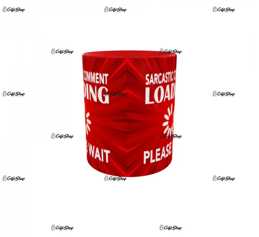 Sarcastic comment loading, cana ceramica, 330ml, cana ceramica cod produs: cgs1312a