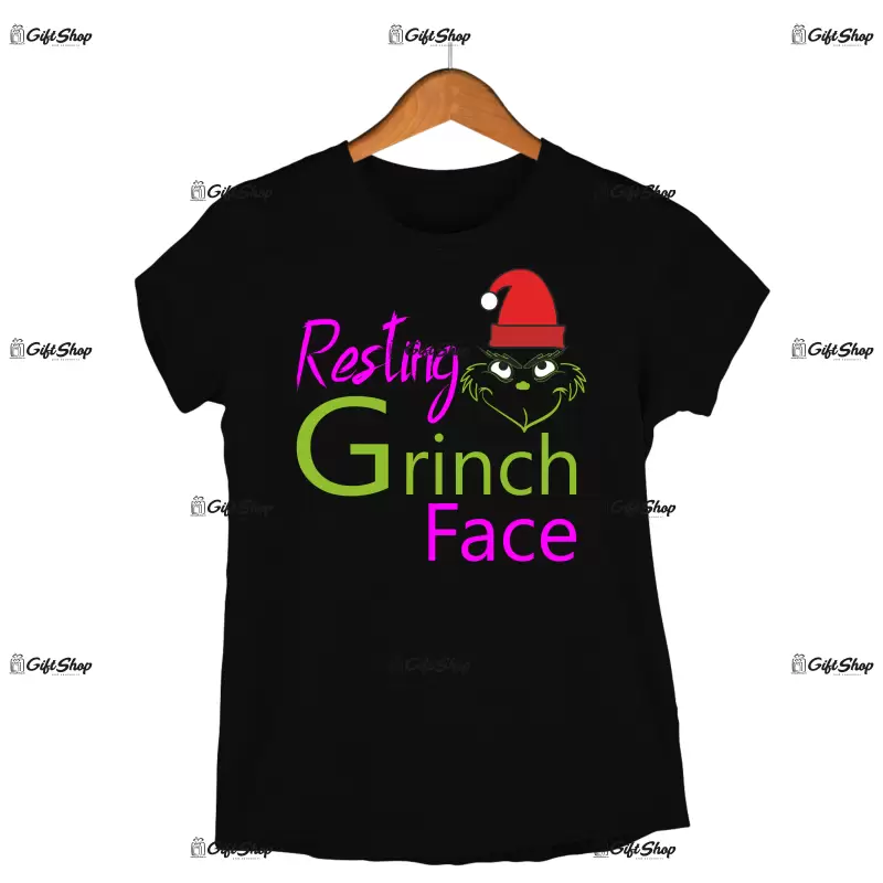 Resting grinch face  -   , tricou cu mesaj
