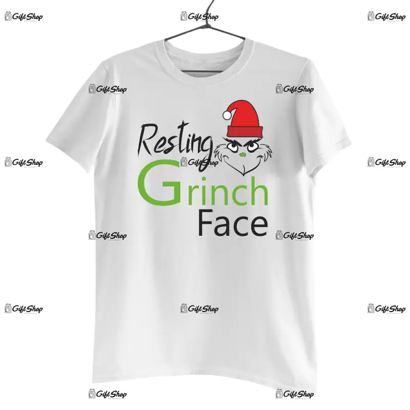 Resting grinch face  -   , tricou cu mesaj