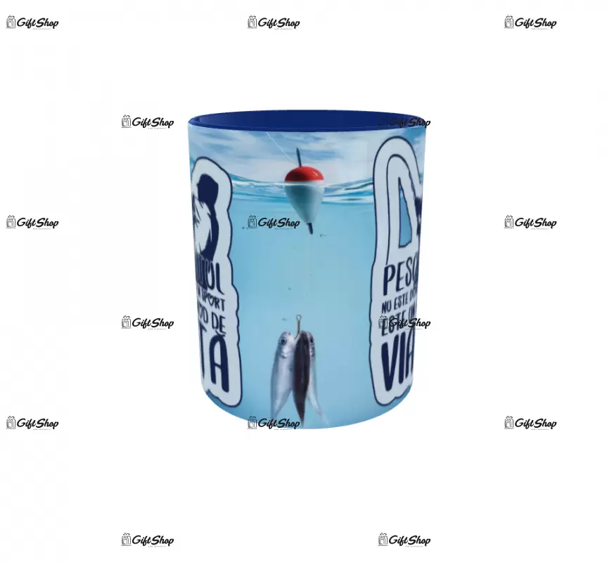 Pescuitul nu este doar un sport, cana ceramica, 330ml, cgs1319
