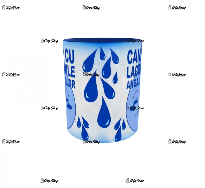 Cana cu lacrimile angajatilor, cana ceramica, 330ml, cgs1321