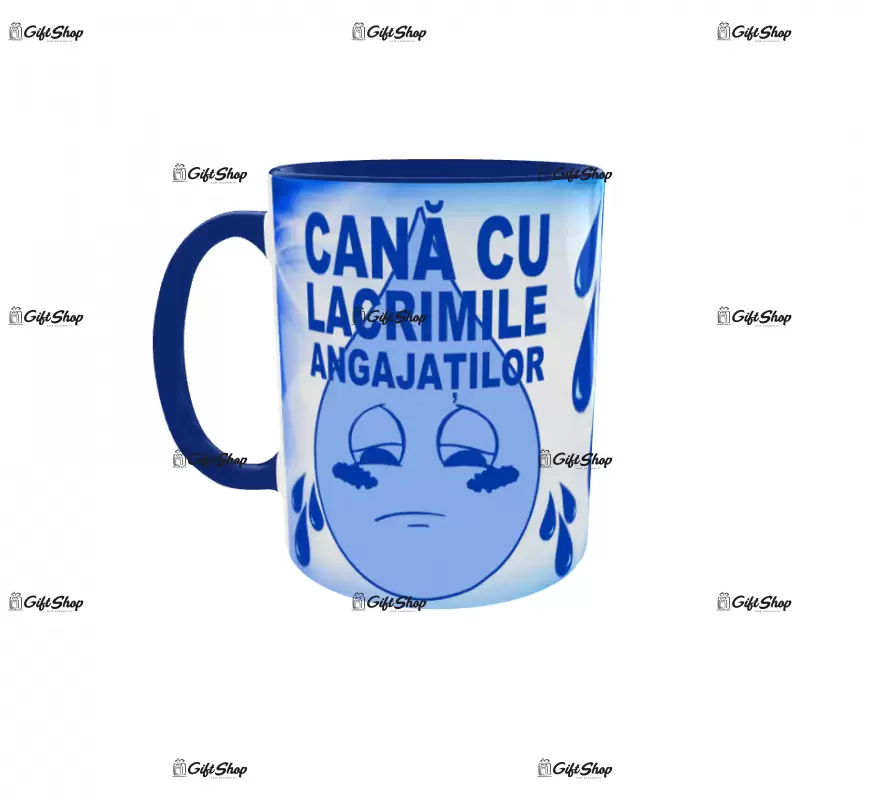 Cana cu lacrimile angajatilor, cana ceramica, 330ml, cgs1321