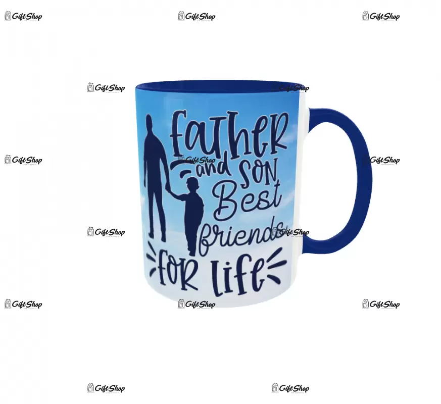 Father and sun best friends for life, cana ceramica, 330ml,  cgs1324