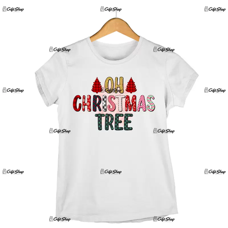 Oh christmas tree  -   , tricou cu mesaj