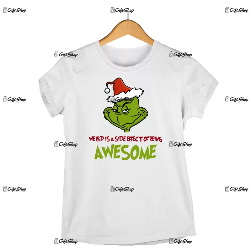 Weird is a side effect of being awesome  -   , tricou cu mesaj