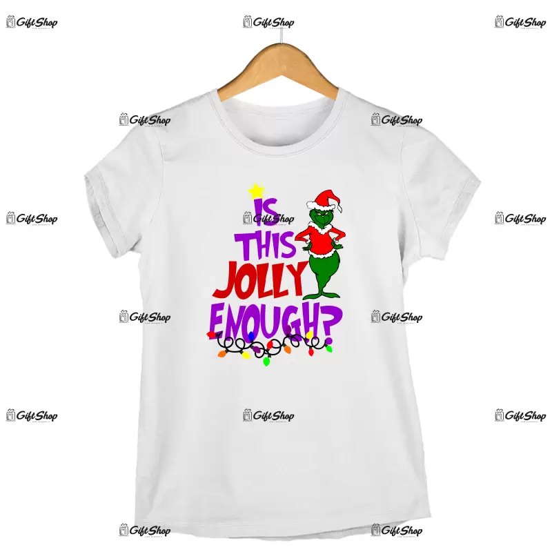 Is this jolly enough ? -   , tricou cu mesaj