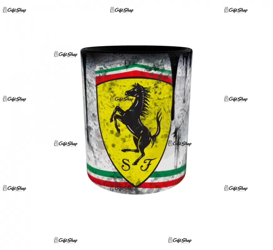 Ferrari, cana ceramica, 330ml, cgs1345