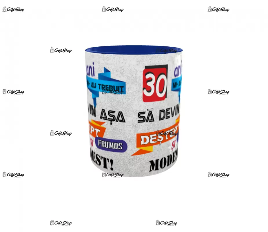 Mi-au trebuit 30 de ani sa arat atat de bine, cana ceramica, 330ml, model 1