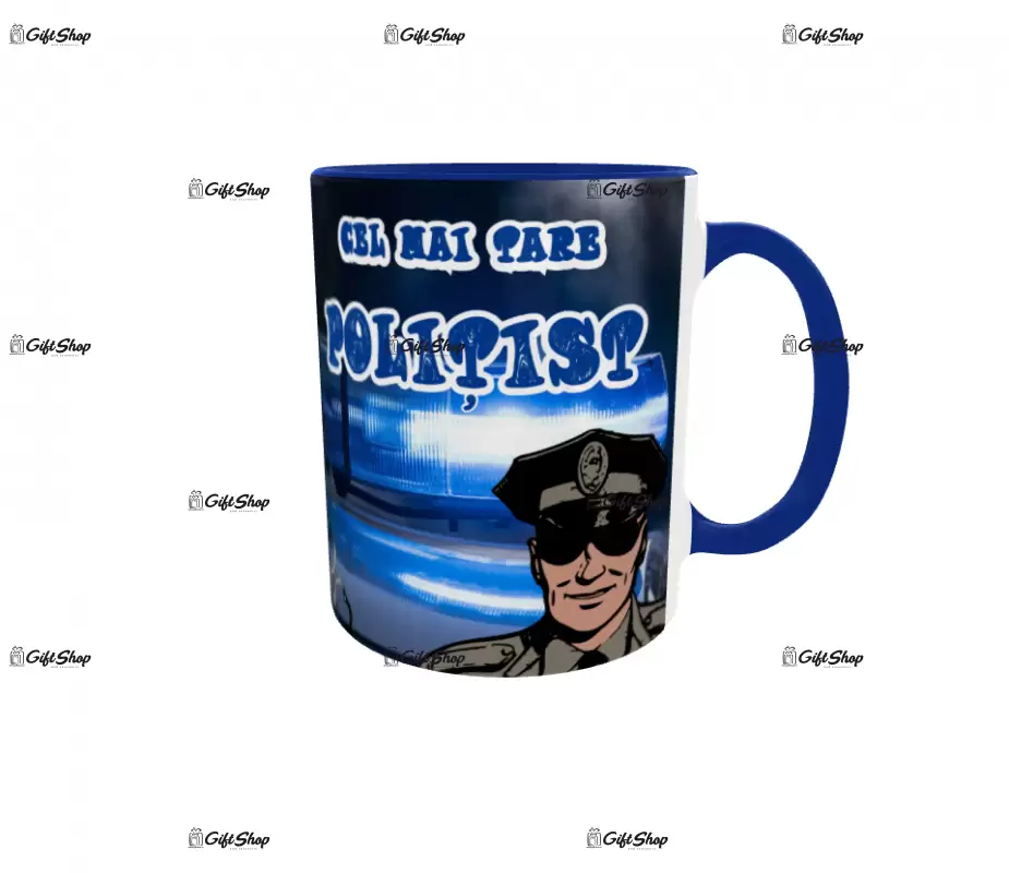 Cel mai bun politist, cana ceramica, 330ml, cgs1388