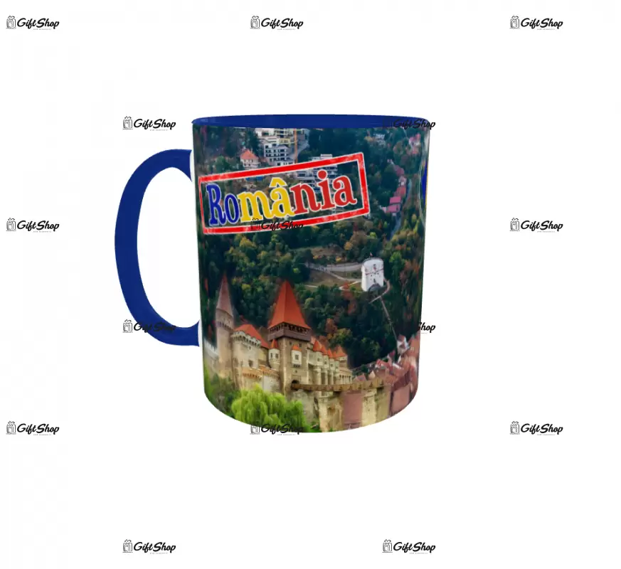 Castelul bran, cana ceramica, 330ml, cgs1391