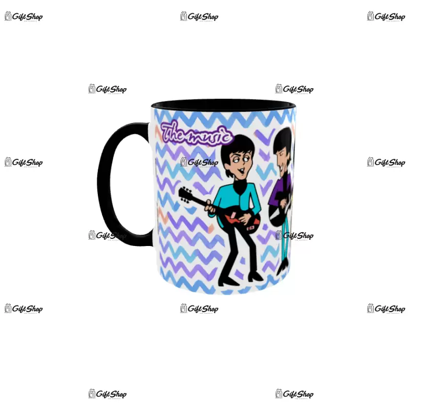The beatles, model 1, cana din ceramica, 330ml