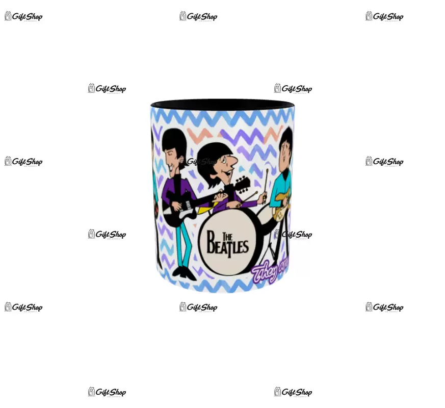 The beatles, model 1, cana din ceramica, 330ml