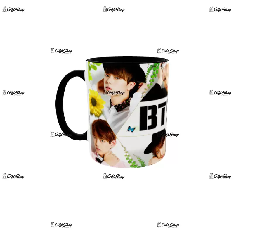 Bts, model 1, cana din ceramica, 330ml