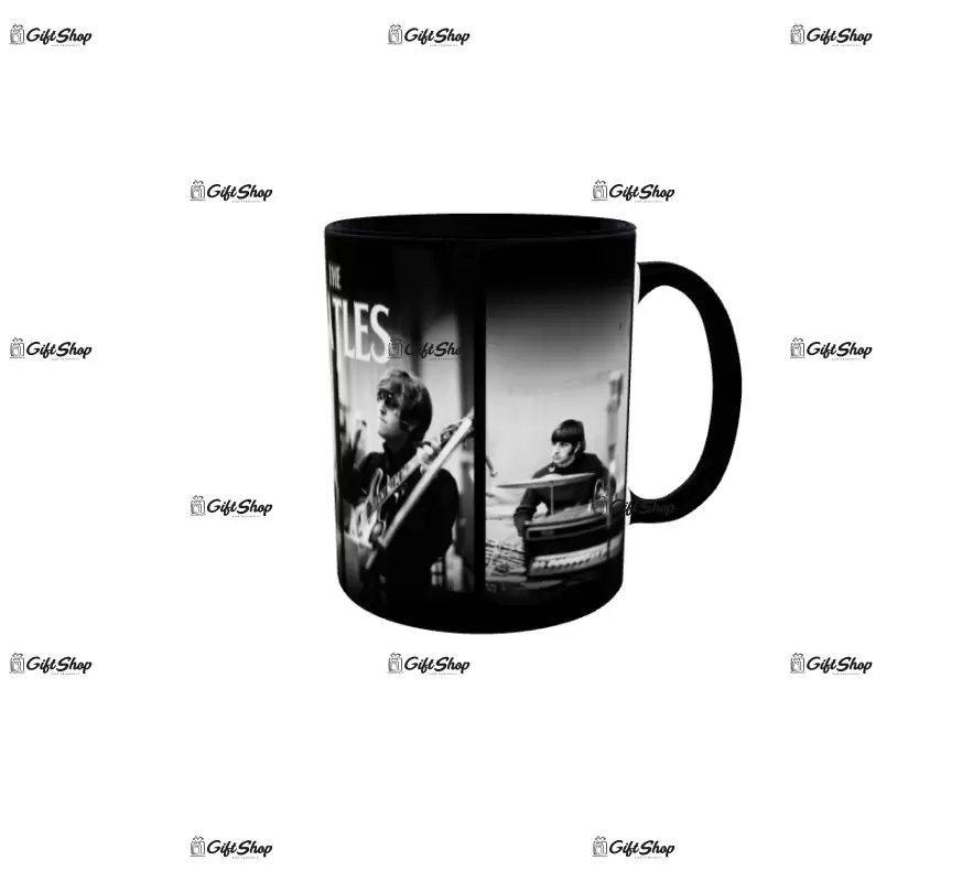 The beatles, model 2, cana din ceramica, 330ml