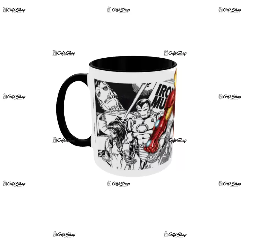 Iron man, model 1, cana din ceramica, 330ml