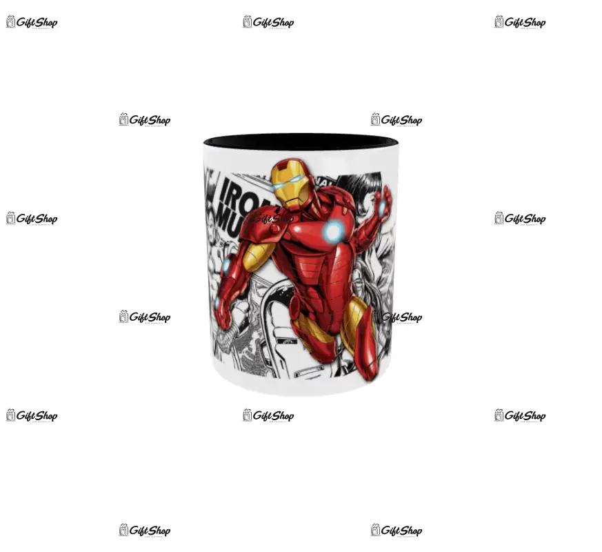 Iron man, model 1, cana din ceramica, 330ml