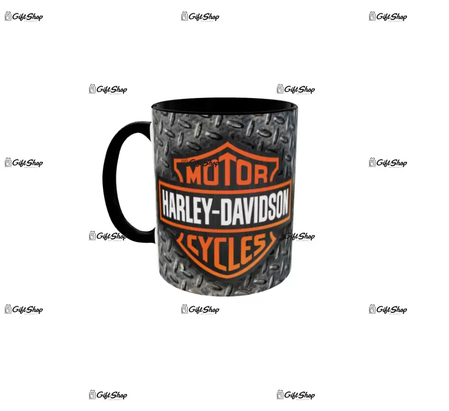 Harley davidson, model 2, cana din ceramica, 330ml