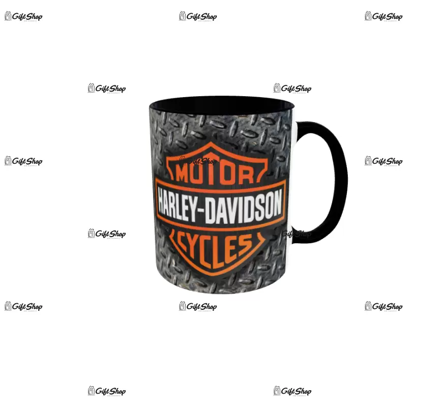Harley davidson, model 2, cana din ceramica, 330ml