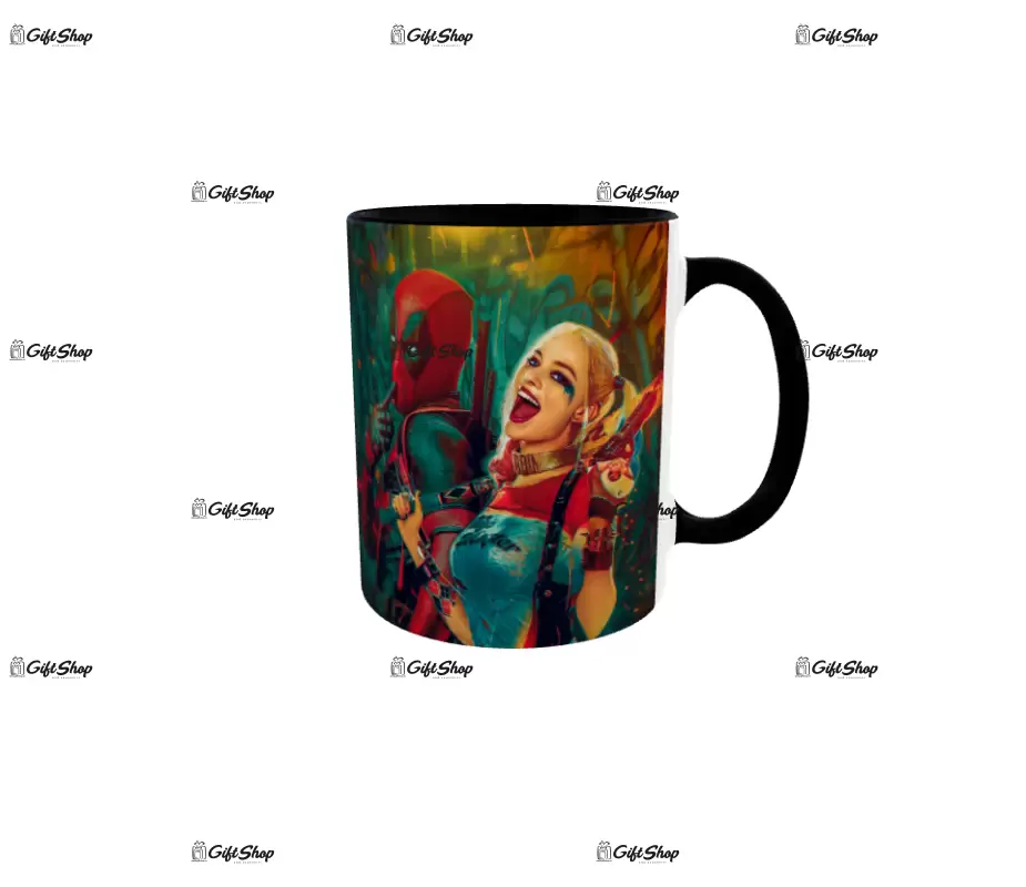 Venom harley quinn, model 1, cana din ceramica, 330ml