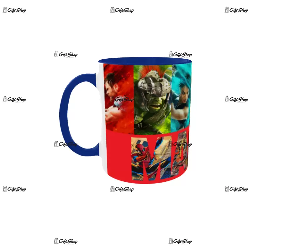 Marvel heroes, model 3, cana ceramica, 330ml