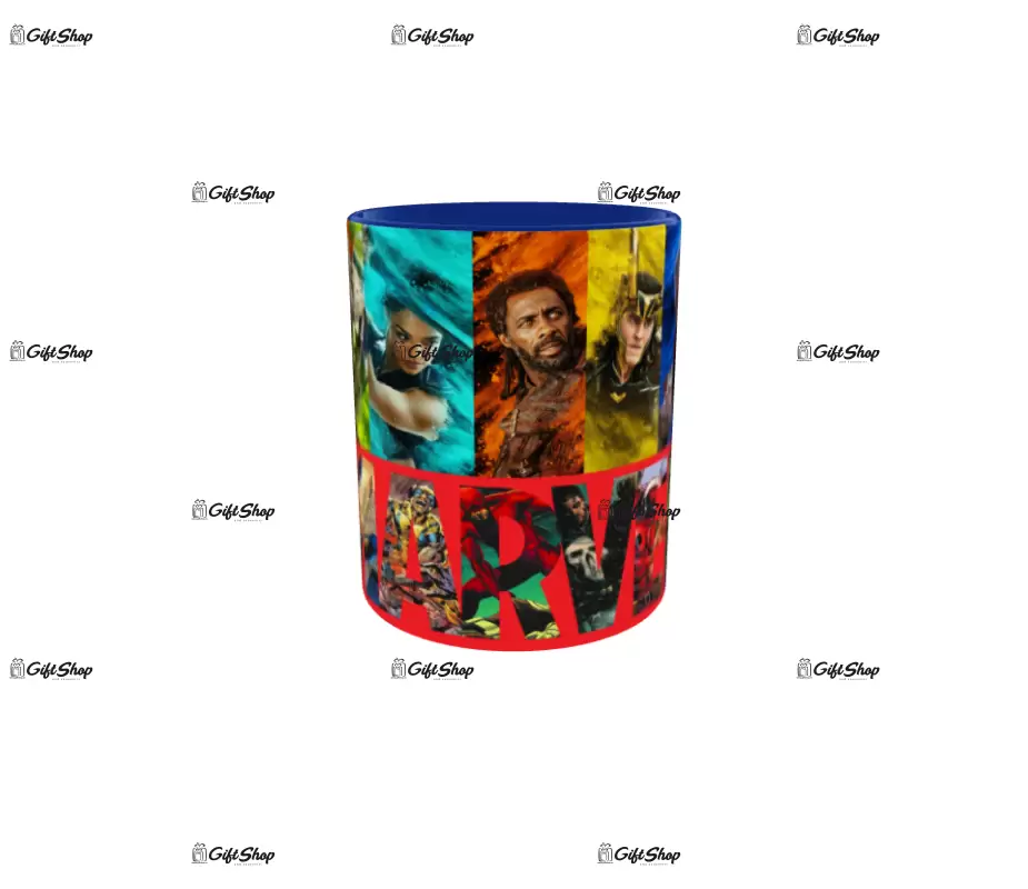 Marvel heroes, model 3, cana ceramica, 330ml