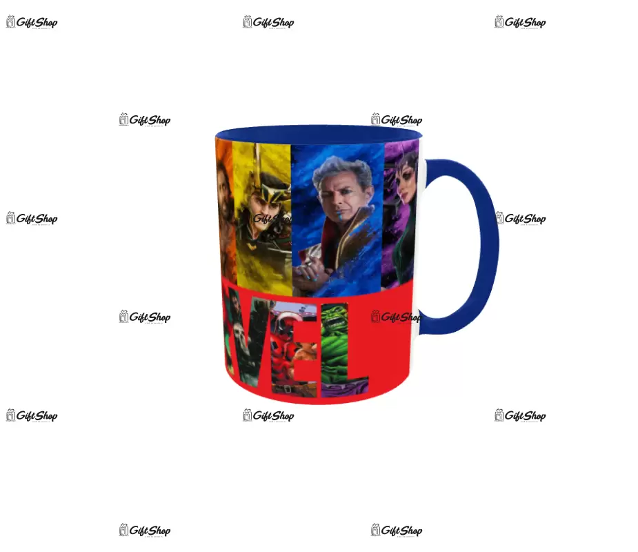 Marvel heroes, model 3, cana ceramica, 330ml