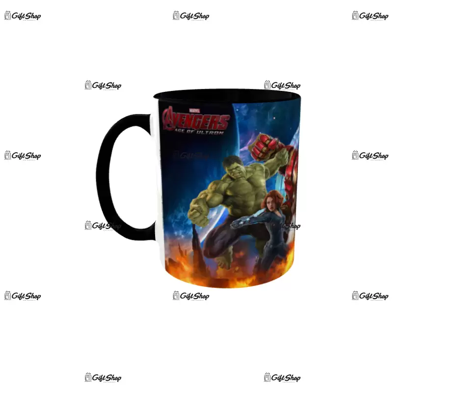 Avengers, model 3, cana ceramica, 330ml