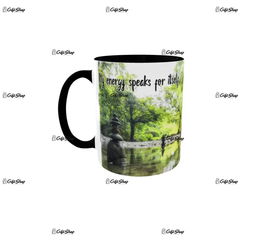 My energy speaks for itself, cana ceramica, 330ml