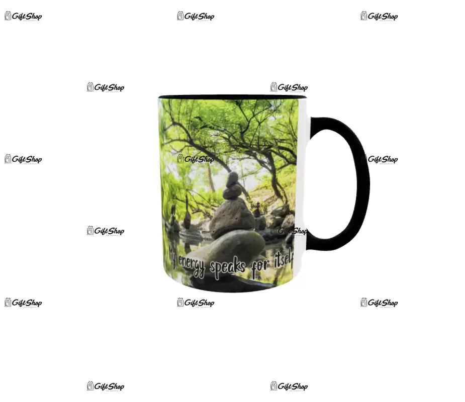 My energy speaks for itself, cana ceramica, 330ml