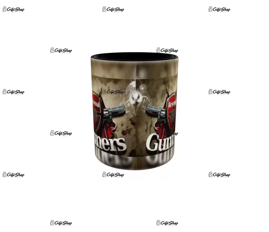 Arsenal gunners, cana ceramica, 330ml