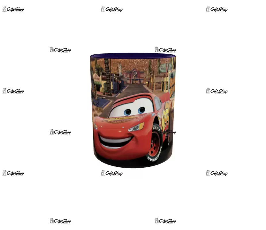 Fulger mc queen, model 1, cana ceramica, 330ml