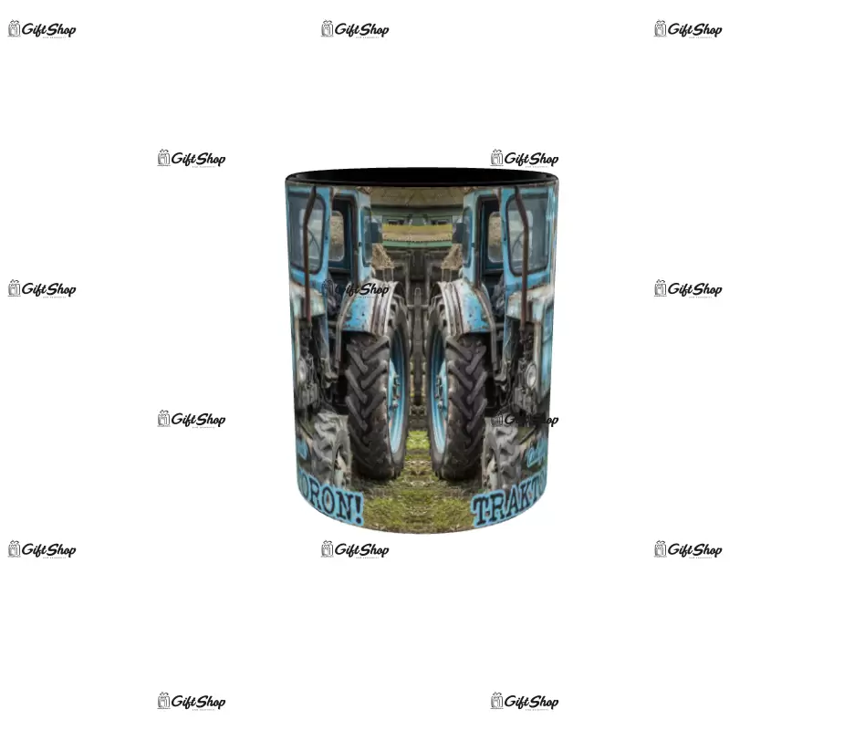 Csak fasza gyerek traktoron, cana din ceramica, 330ml