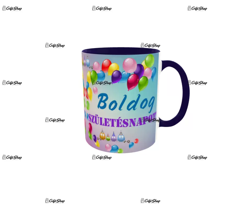 Boldog szuletesnapot, cana din ceramica, 330ml