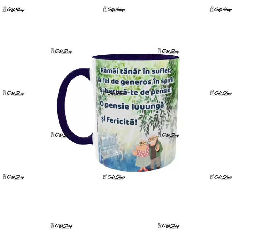 Ramai tanar in suflet, cana din ceramica, 330ml