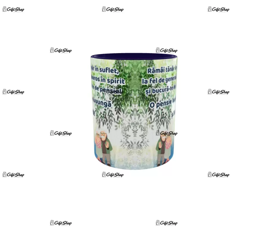 Ramai tanar in suflet, cana din ceramica, 330ml
