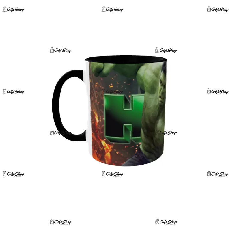 Hulk, cana din ceramica, 330ml, model 3