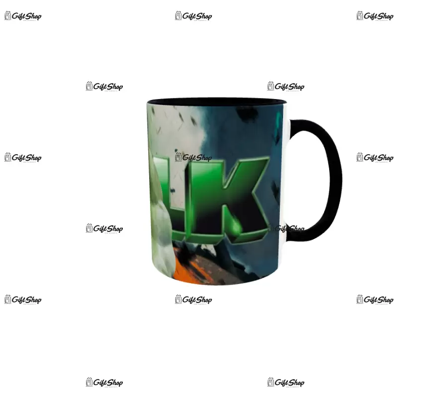 Hulk, cana din ceramica, 330ml, model 3