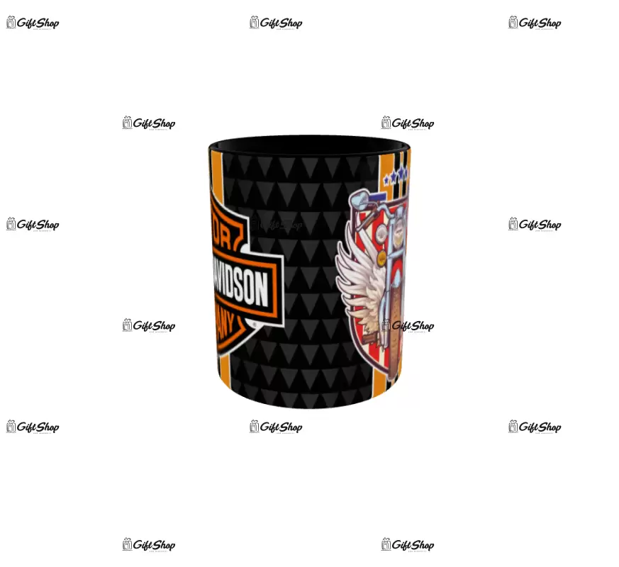 Harley davidson, cana din ceramica, 330ml, model 4
