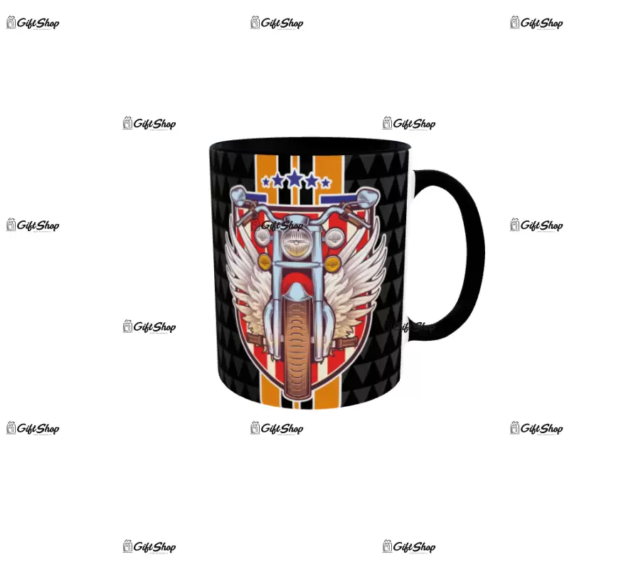 Harley davidson, cana din ceramica, 330ml, model 4