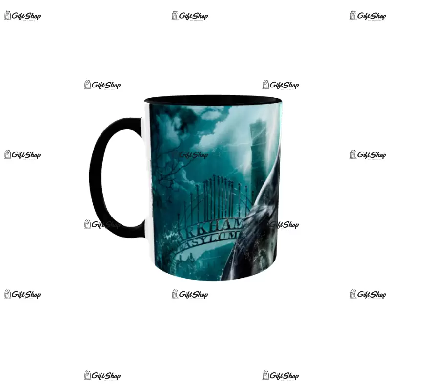 Batman rise, cana din ceramica, 330ml, model 2