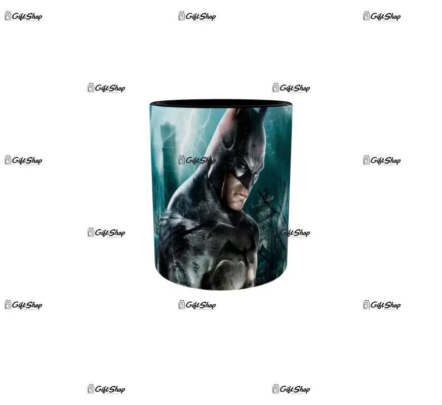 Batman rise, cana din ceramica, 330ml, model 2