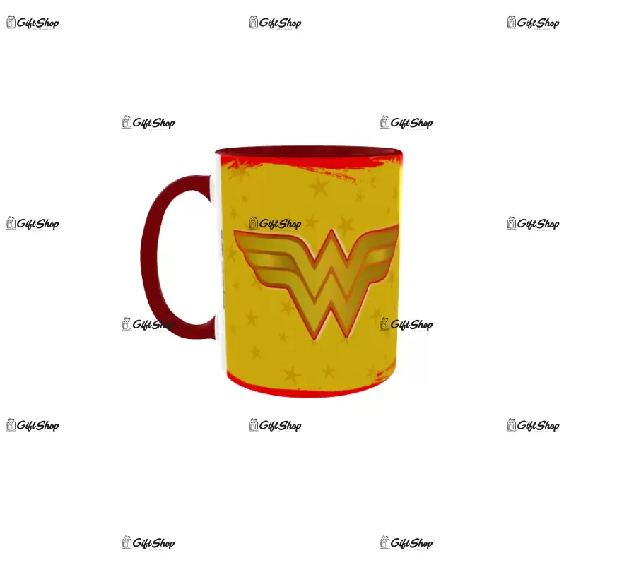 Wonder woman, cana din ceramica, 330ml, model 1