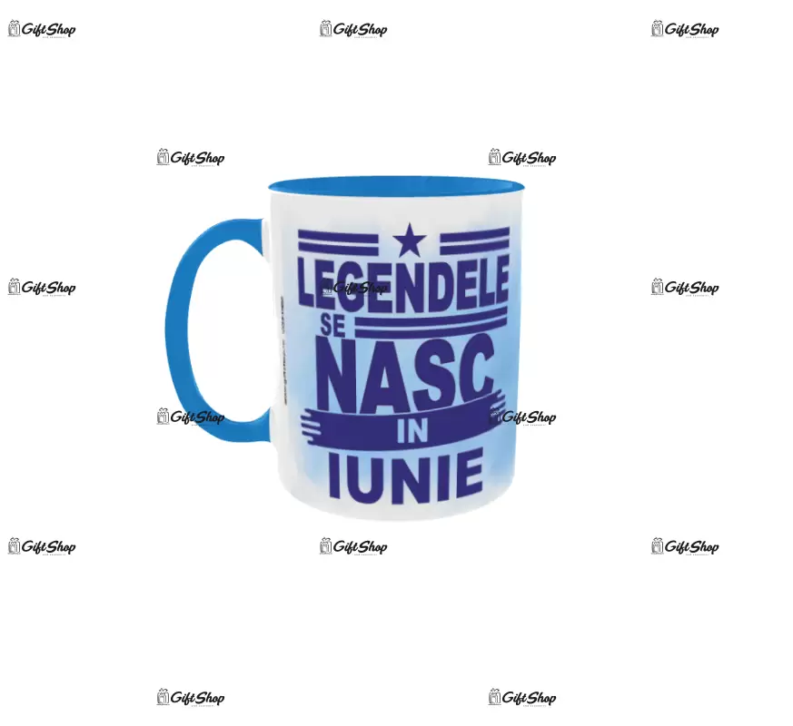 Legendele se nasc in iunie, cana din ceramica, 330ml