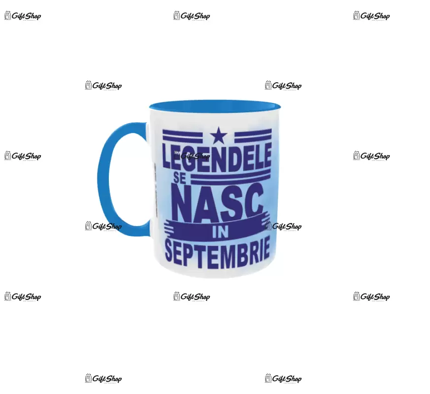 Legendele se nasc in septembrie, cana din ceramica, 330ml