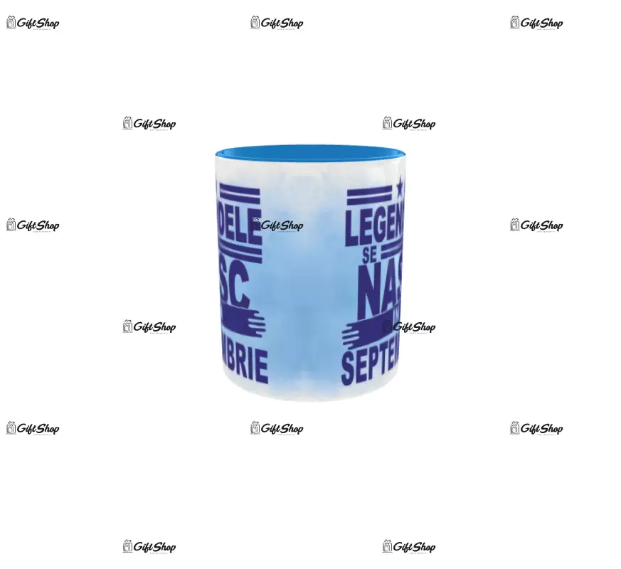 Legendele se nasc in septembrie, cana din ceramica, 330ml