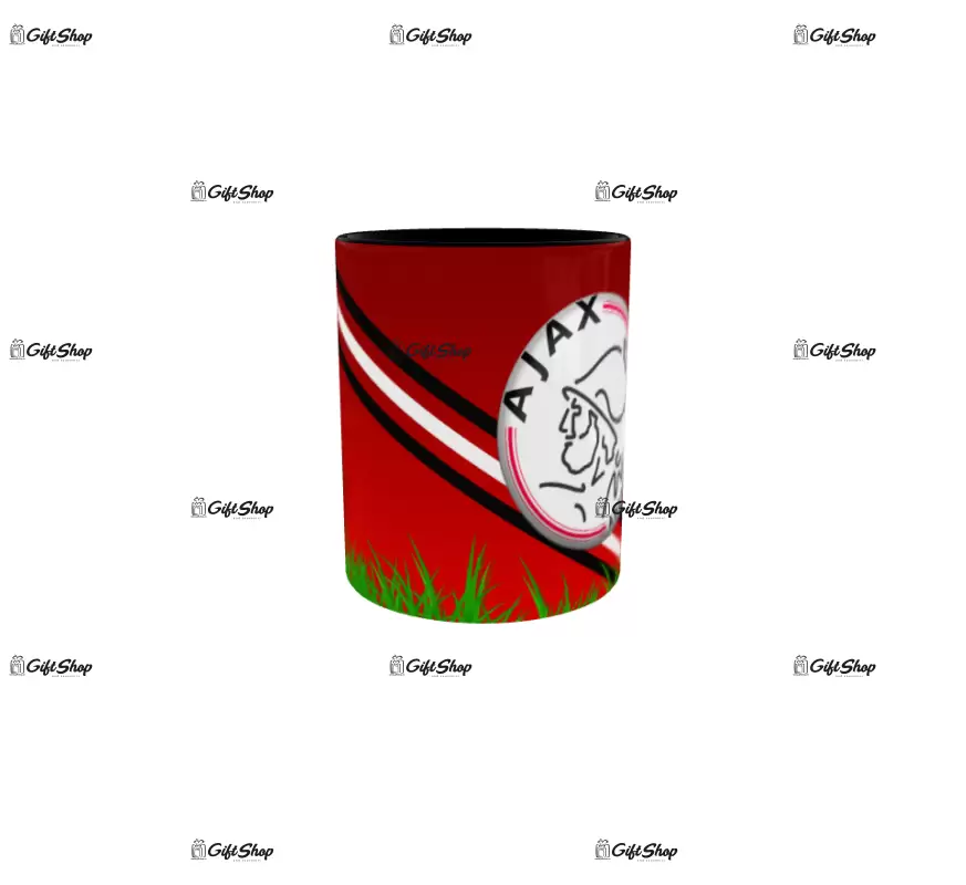 Ajax amsterdam, cana din ceramica, 330ml