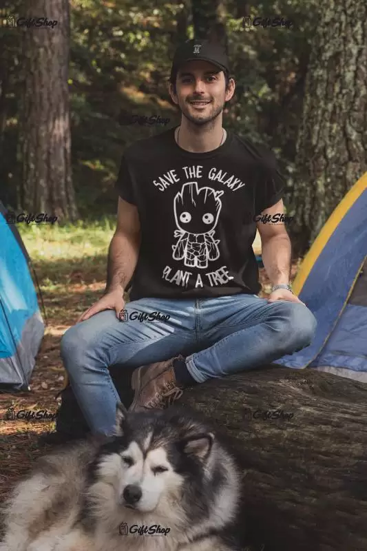 Save the galaxy..., tricou cu mesaj b