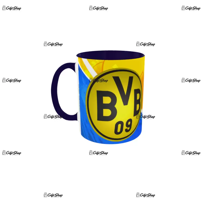 Borussia dortmund, cana din ceramica, 330ml